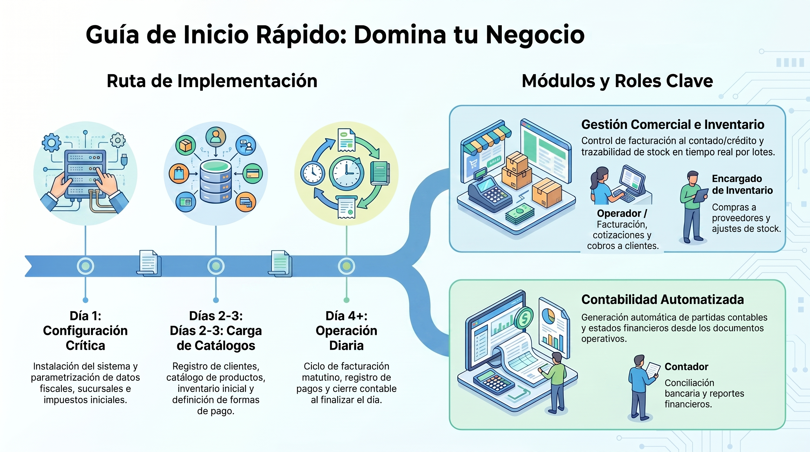 Guía de inicio para ERP — parte 1